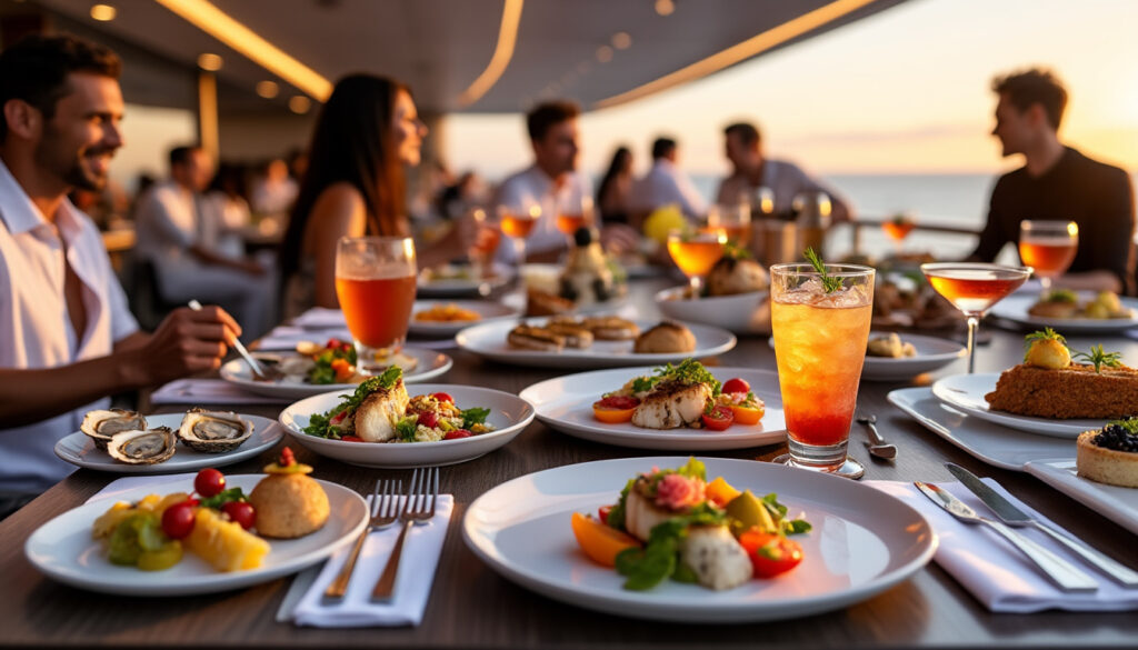 explorez les menus variés et savoureux de virgin voyages pour l'année 2025, offrant une expérience culinaire unique en mer.